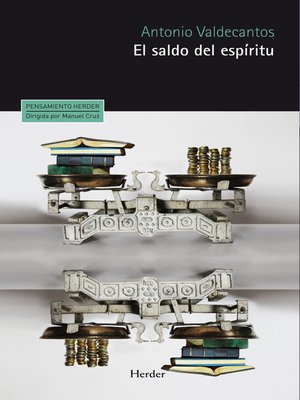 cover image of El saldo del espíritu